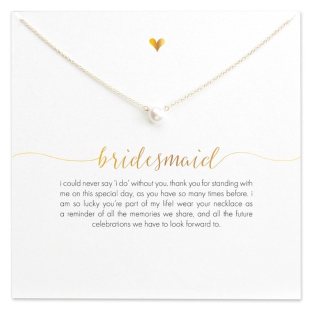 Dainty Bridesmaid Necklace